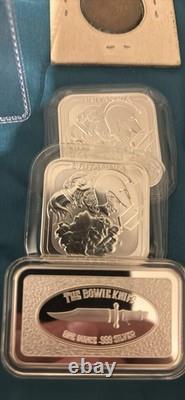 Morgan, Peace & 1979 Dollar Coins, Silver Gold Bars, NGC Certified Lot