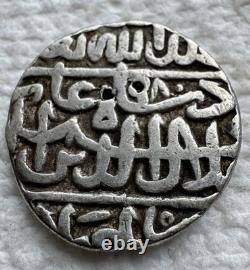 Mughal Emperor Akbar-Silver Rupee (1556-1605 AD)- Ahmadabad 980AH, 11.24 grams