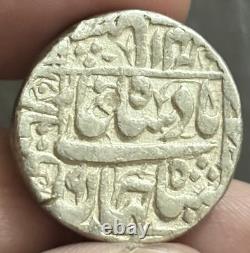 Mughal Empire Shahjahan Silver Rupee Multan Mint AH1046/RY9