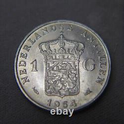 NETHERLANDS ANTILLES / CURACAO / SURINAME, 1900-1980 Coin Lot VG-UNC