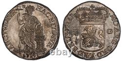 NETH. Utrecht. 1714 AR Gulden. PCGS Genuine UNC Details Cleaned. KM 102.1