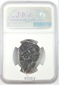NGC Certified 1735 Fragment 8-Réal from Shipwreck Vliegenthart Philip V