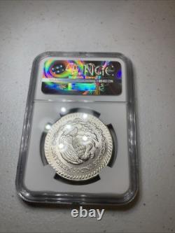 NGC MS66 1983 Mo Mexico 1 Silver Onza