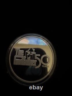 NIUE $2 2022 SILVER 1 OZ Proof The Godfather Box A, 50 years Only 750 Minted