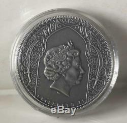 NIZARIS Assassins 2 Oz Silver Coin 5$ Niue 2019 ONLY 999 Worldwide Mintage