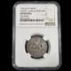 Netherlands East Indies Java Rupee 5 Dots Bars & Rays Mm 1765 Ngc Au Detail