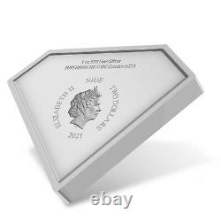 New Zealand 2021 1 Oz Silver Proof Coin- SUPERMAN Shield