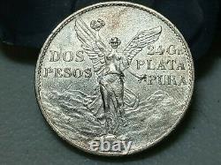 Nice High Grade 1921 MEXICO Silver Dos 2 PESOS