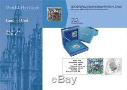 Niue 2014 $2 Icon World Heritage LAMB OF GOD 1 Oz Silver Coin ONLY 999