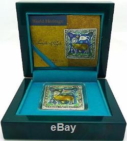 Niue 2014 $2 Icon World Heritage Lamb Of God 1 Oz Silver Coin Only 999