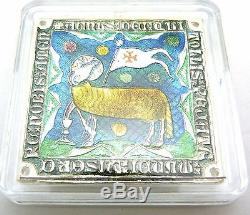 Niue 2014 $2 Icon World Heritage Lamb Of God 1 Oz Silver Coin Only 999