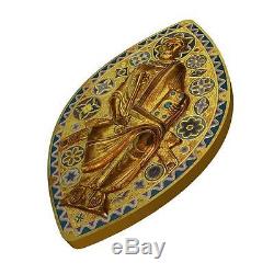 Niue 2014 $2 Icon World Heritage St. Peter in Glory Gold Gilded 1 Oz Silver Coin