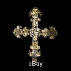 Niue 2015 $2 Icon World Heritage Altar Cross 1 Oz Silver Coin Gilded ONLY 999