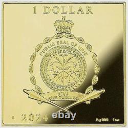 Niue 2024 Mona Lisa- Da Vinci Treasures of World 1 oz Silver Proof
