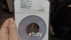Niue COLOGNE Cathedral GERMANY Oval Shaped Coin 28grams. 925 NGC PF70