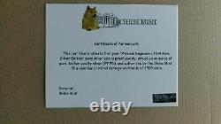 OFFICIAL 2014 Shibe Mint Dogecoin Physical Bit Coin 1 Oz Silver Edition With COA