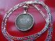 Old Classic Mexican Aztec Calendar Pendant On A 28 925 Sterling Silver Chain