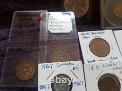 Old U. S & World Coins (100+ Pcs)