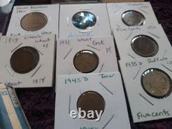 Old U. S & World Coins (100+ Pcs)
