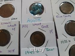 Old U. S & World Coins (100+ Pcs)