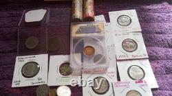 Old U. S & World Coins (+100pcs)