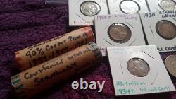 Old U. S & World Coins Lot(+100pcs)