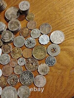 Over 300 Coins From Around The World. And Cash Just Added More