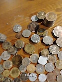 Over 300 Coins From Around The World. And Cash Just Added More