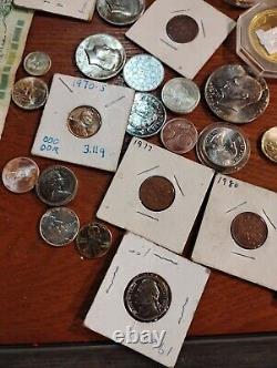 Over 300 Coins From Around The World. And Cash Just Added More