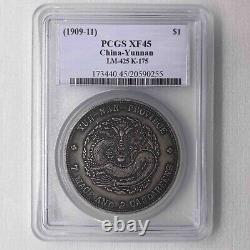 PCGS XF45 (1909-11) China-Yunnan LM-425 K-175 Silver Dollar