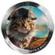 Pirate Cat Ai-nimals 1 Oz Silver Coin 1000 Francs Cameroon 2025