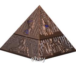 PYRAMID AT GIZA 2 Oz Silver Coin 10000 Francs Chad 2024 FIRST RELEASE! Only 299