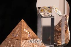 PYRAMID AT GIZA 2 Oz Silver Coin 10000 Francs Chad 2024 FIRST RELEASE! Only 299
