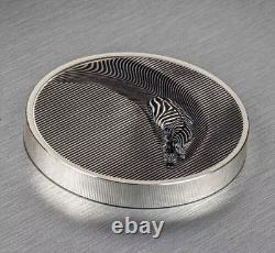 Palau 20 Dollars 2023 Silver 3OZ Coin Camouflage of Nature Zebra NGC PF70