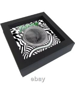 Palau 20 Dollars 2023 Silver 3OZ Coin Camouflage of Nature Zebra NGC PF70