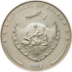 Palau 5 Dollars 2009 Silver BU 200th Ann. Louis Braille