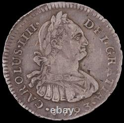 Peru 1 Real 1793 (LME IJ) Carolus IV