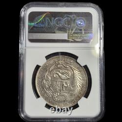 Peru 1 Un Sol Keydate 1933 NGC AU 58 Very Nice Almost MS
