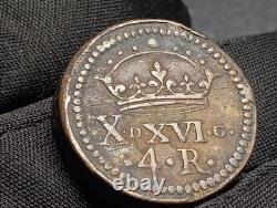 Philip IV weight scale for Spain 4 Reales silver coin spanish counterweight
