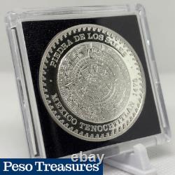 Piedra de los Soles 1 oz. 999 Silver Medal 2010 Banco Nacional Mexico Piedra de los Soles 1 oz. 999 Silver Medal 2010 Banco Nacional Mexico