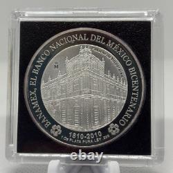 Piedra de los Soles 1 oz. 999 Silver Medal 2010 Banco Nacional Mexico Piedra de los Soles 1 oz. 999 Silver Medal 2010 Banco Nacional Mexico