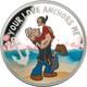 Popeye Love Anchors $5 1oz Silver Coin