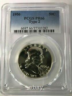 Pr66 1956 Pcgs Graded Proof Set Us Coins Unc. P-mint Show Quality Lot Pr 66