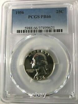 Pr66 1956 Pcgs Graded Proof Set Us Coins Unc. P-mint Show Quality Lot Pr 66