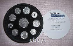 Pure Silver 925 10 Coins Of The Greek Nation 1819 1930 Rare Collection