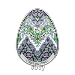 Pysanka Fine Silver Coin Canada 2026