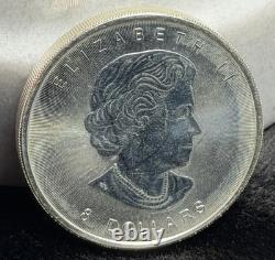 QE II SILVER COIN, CANADIAN 8 DOLLARS, 1.5oz. 9999 SILVER, 2015, NICE