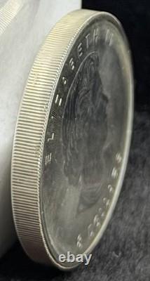 QE II SILVER COIN, CANADIAN 8 DOLLARS, 1.5oz. 9999 SILVER, 2015, NICE