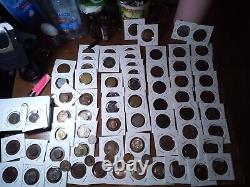 Queen Elizabeth II Foreign Coin Lot - UK, CAN, AUS, HK, starts at 1800s and up