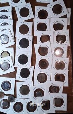 Queen Elizabeth II Foreign Coin Lot - UK, CAN, AUS, HK, starts at 1800s and up